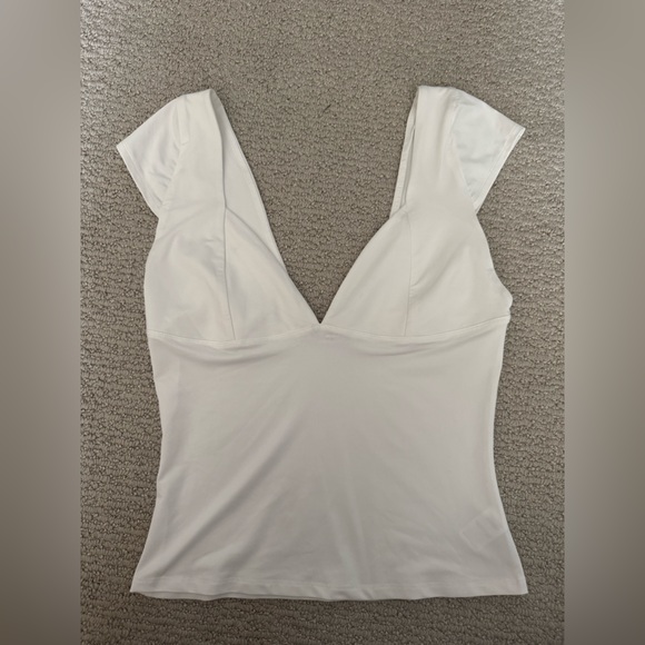 Lucy in the Sky Tops - Lucy in the Sky Classic White Blouse